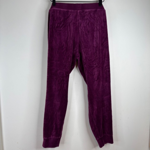 VTG Y2K Juicy Couture Purple Velour Track Suit M Hoodie Pants ASO Elana Gilbert - Picture 5 of 16